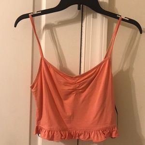 NWT CORAL crop top